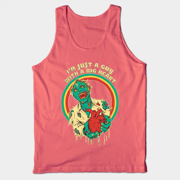 I'm Just a Guy With a Big Heart Tank Top by Lima's